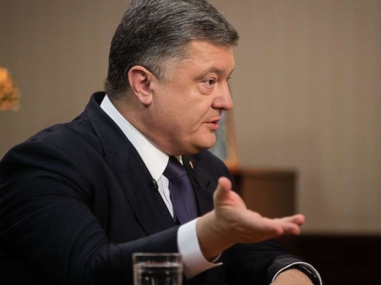 Порошенко назвал необходимые условия для будущей миротворческой миссии ООН на Донбассе