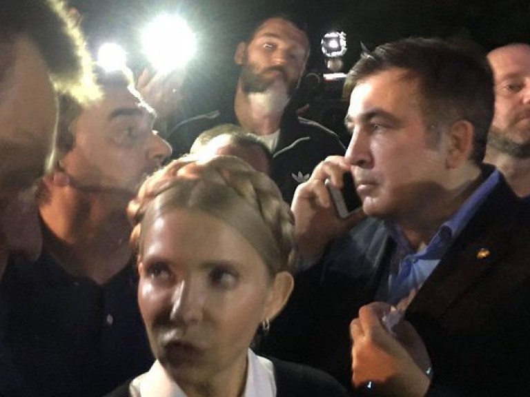 Порошенко может использовать Саакашвили, чтобы размыть электорат Тимошенко &#8212; эксперт