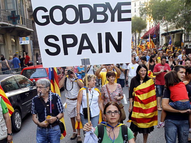Испания заблокировала сайт референдума о независимости Каталонии