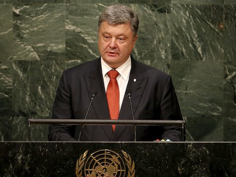 На Генассамблее ООН Порошенко поднимет тему пленных на Донбассе