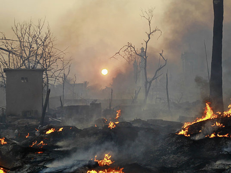 ООН: В Мьянме сожгли около 200 сел мусульман