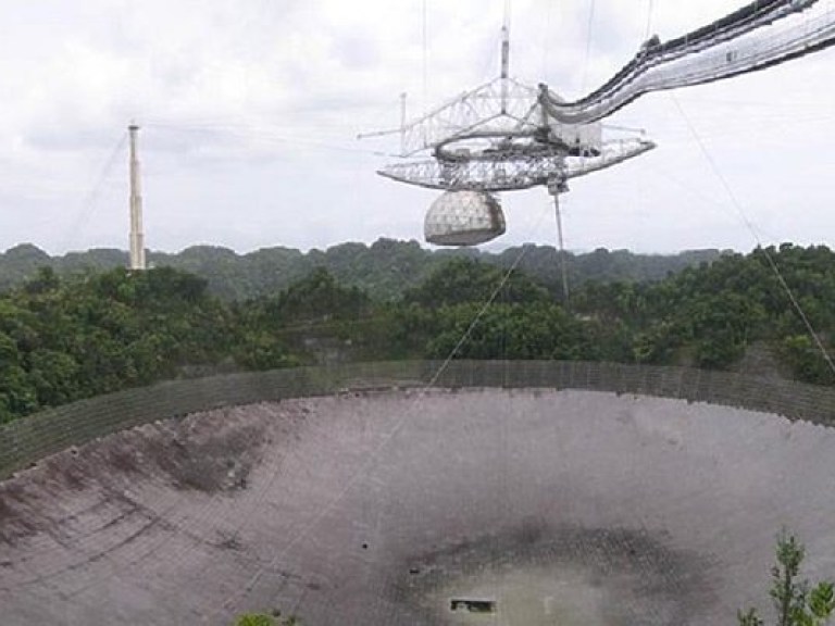 В результате урагана «Мария» сломан один из крупнейших телескопов