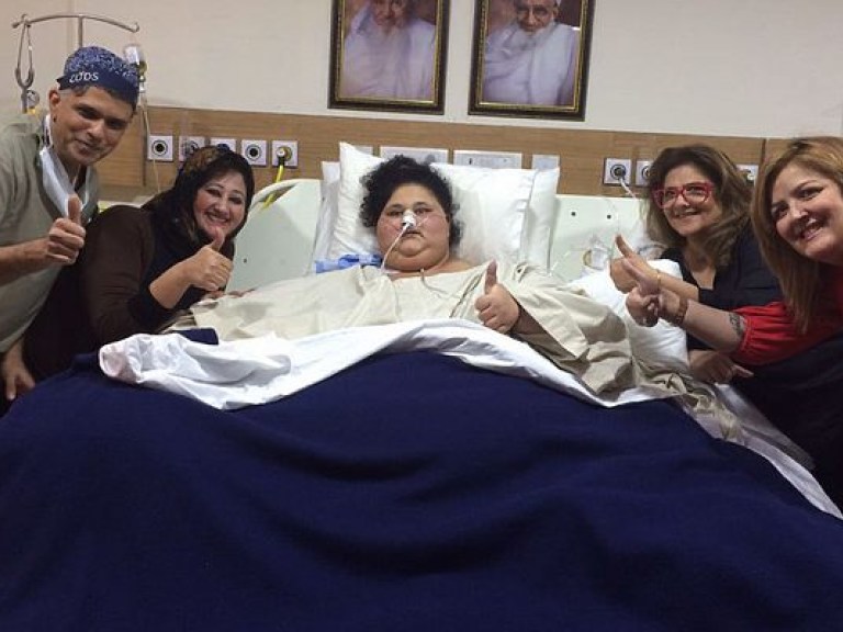 В ОАЭ от почечной недостаточности умерла самая тяжелая женщина в мире (ФОТО)