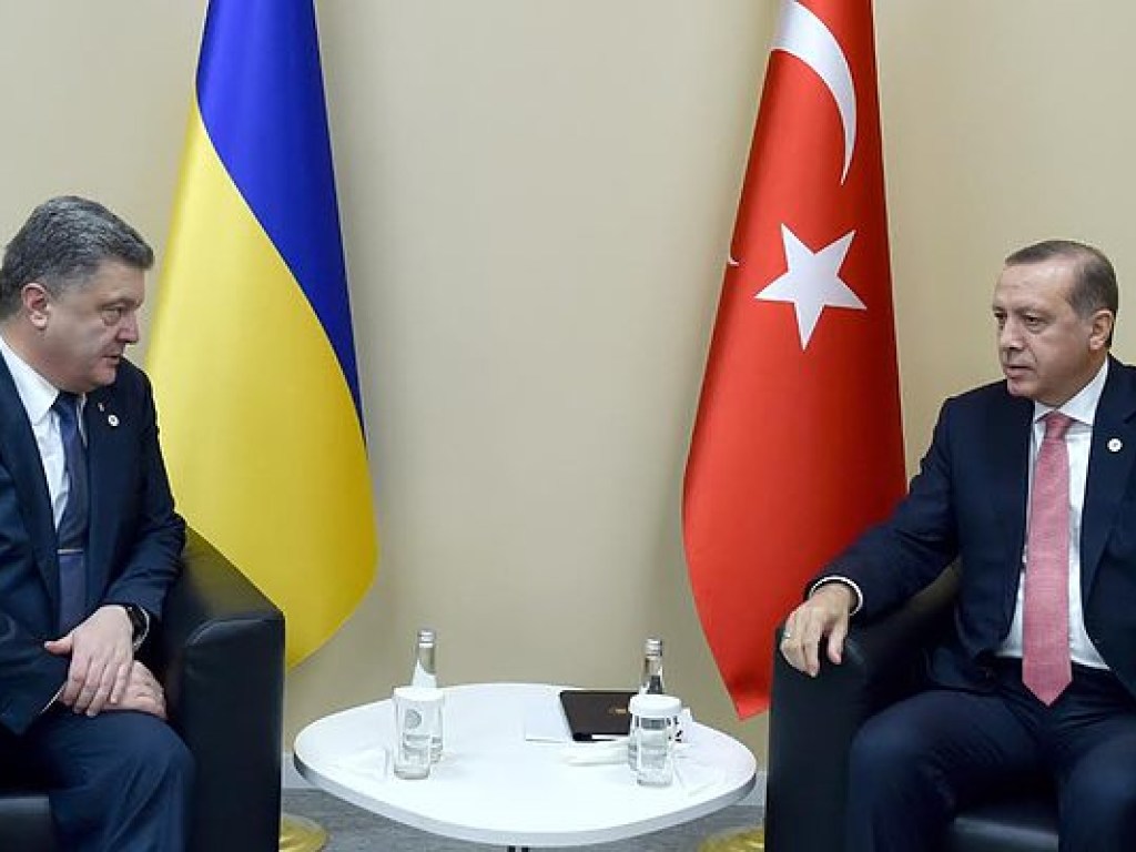 Политолог: На встрече Эрдогана и Порошенко будут лоббироваться турецкие интересы