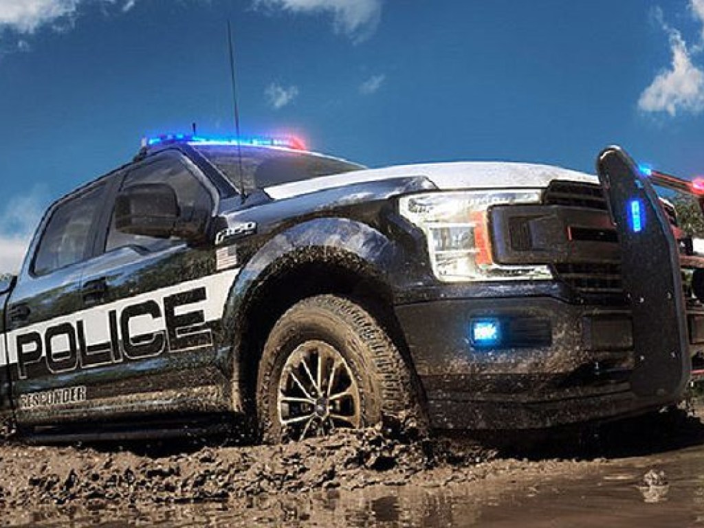 Полицейские США получат пикапы Ford F-150 для погонь и бездорожья (ФОТО)