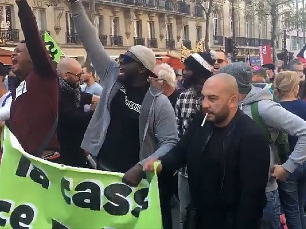 В Париже задержали около 40 участников протеста против трудовой реформы