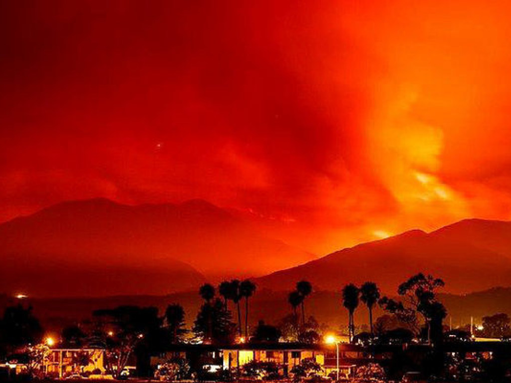 Пожары в Калифорнии: число жертв достигло 36 человек