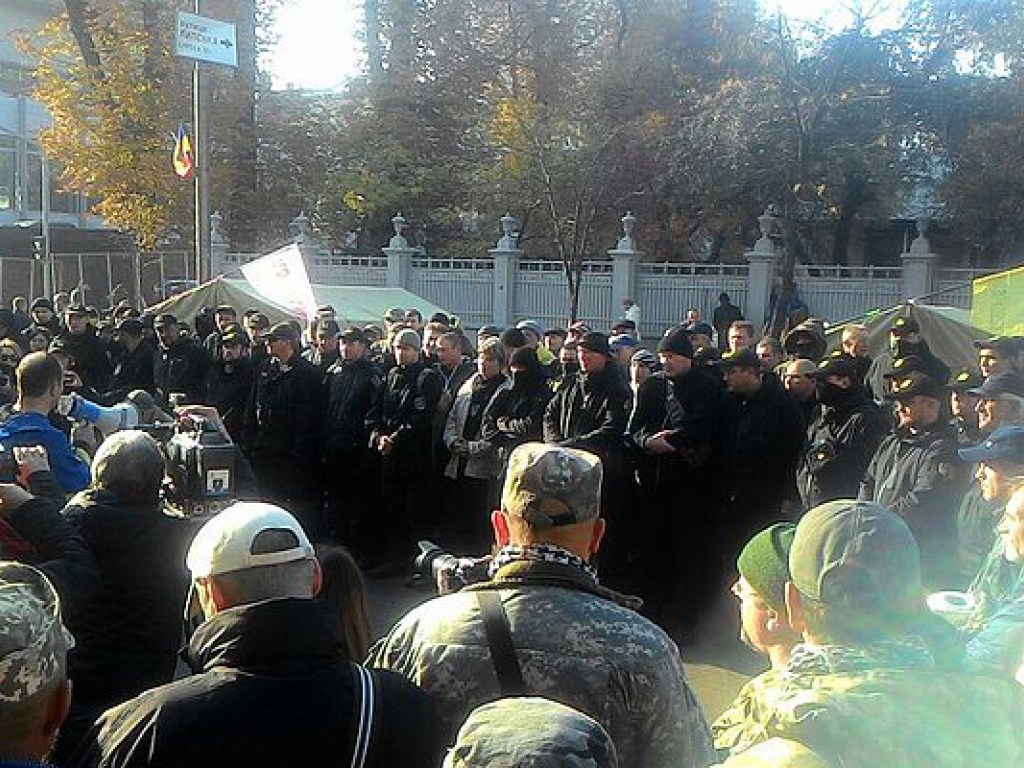 В Киеве изъяли арсенал боеприпасов, которые планировали использовать на митинге под Радой (ВИДЕО)