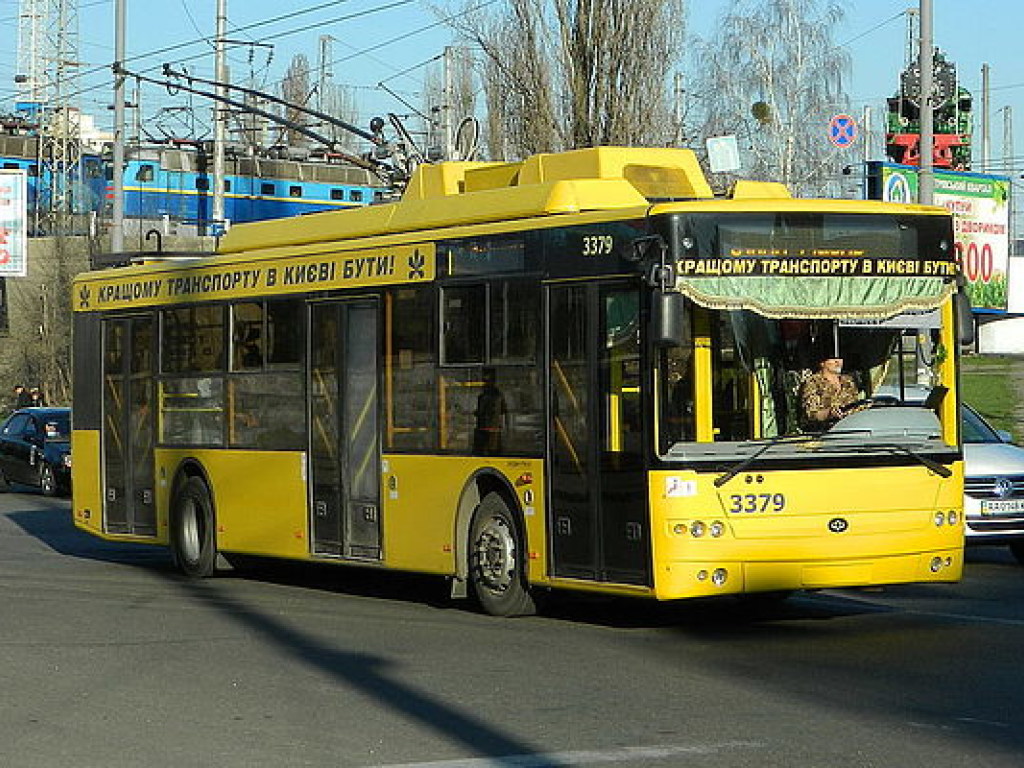 Сегодня в Киеве изменится работа троллейбусов маршрутов №27 и №30
