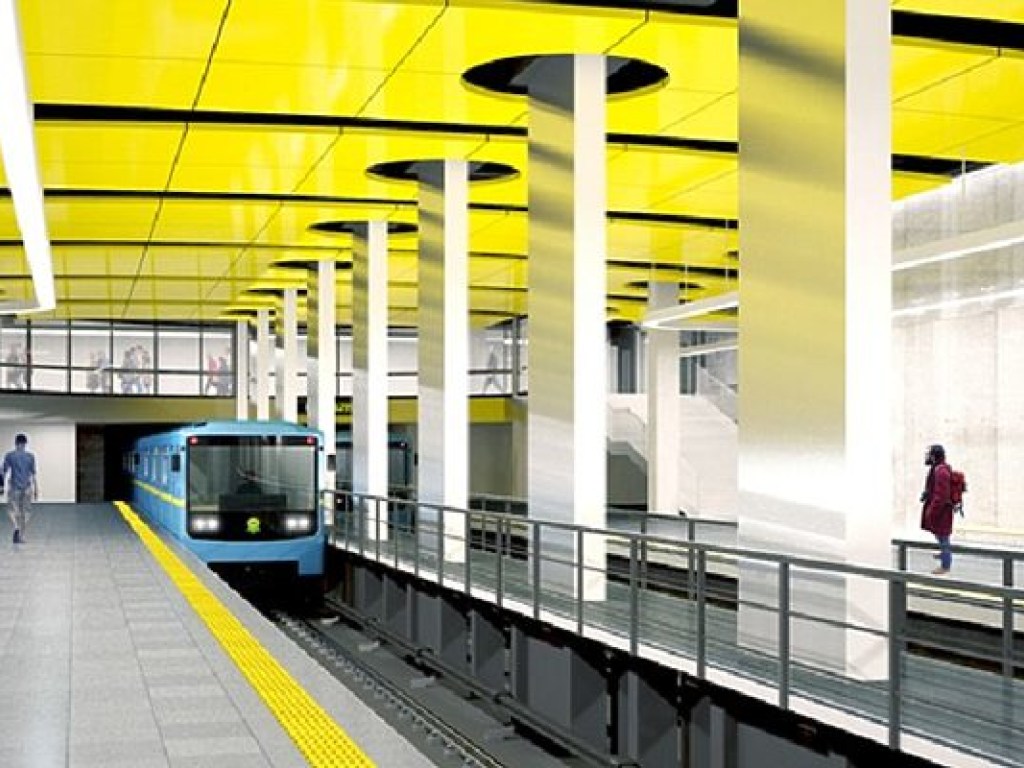 Стало известно, как будут выглядеть новые станции метро в Киеве (ФОТО)