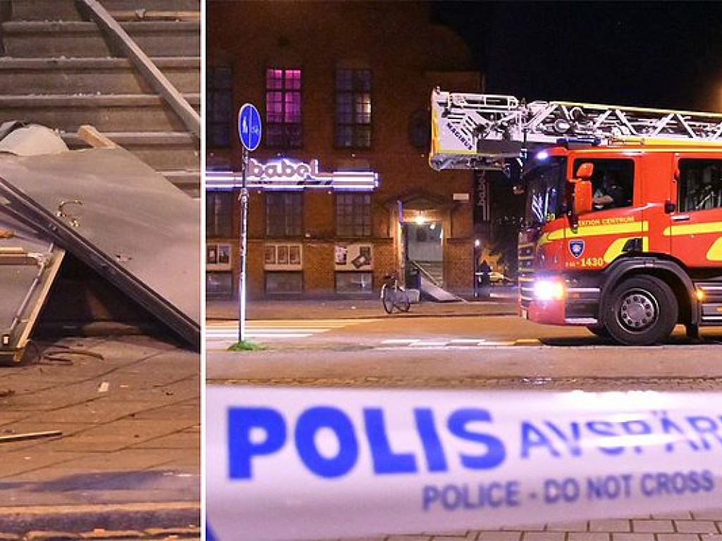 В Швеции в ночном клубе прогремел взрыв (ФОТО)