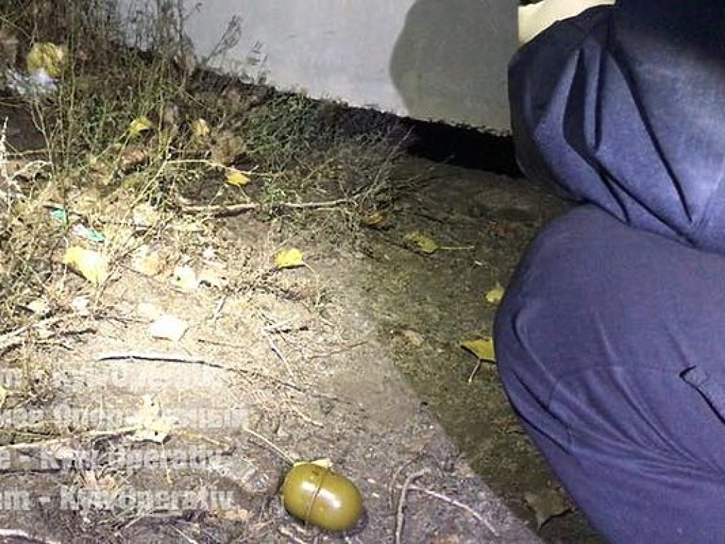 Возле столичной станции метро  «Академгородок» остановили двух участников АТО с гранатами (ФОТО, ВИДЕО)