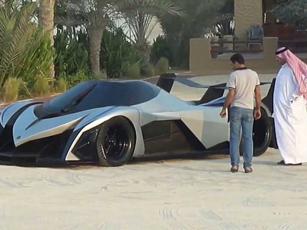 На автосалоне в Дубае арабы представят новый гиперкар (ФОТО)