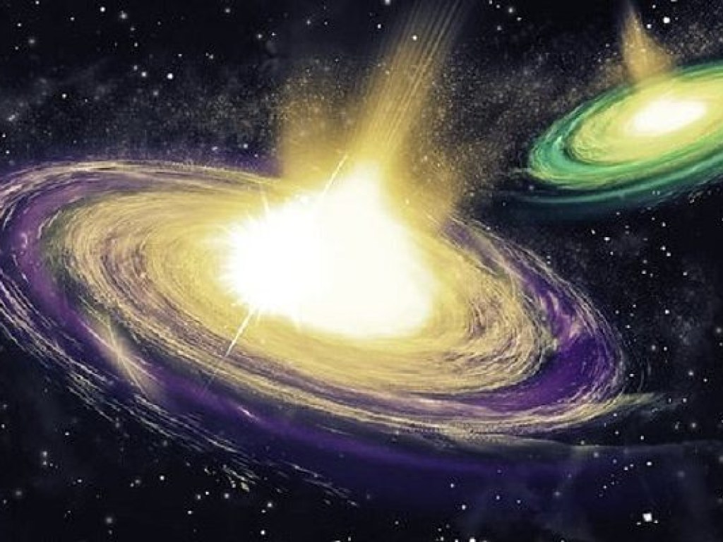 Произошло самое крупное столкновение галактик в истории (ФОТО)