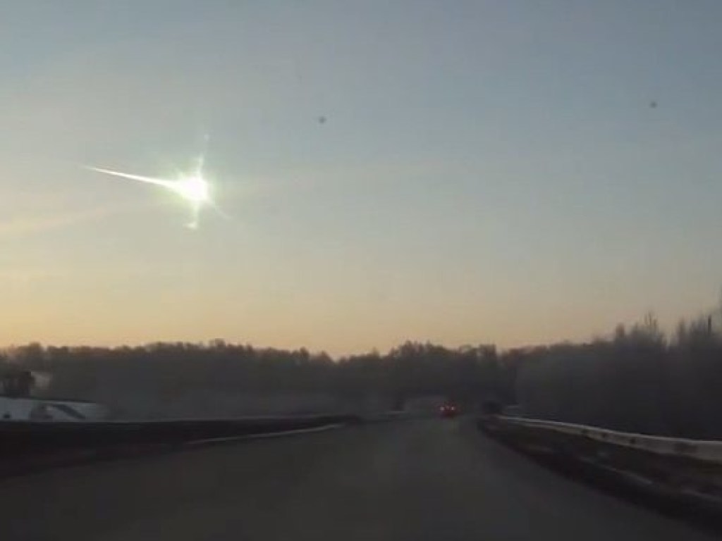 В России на границе с Финляндией упал метеорит &#8212; соцсети (ВИДЕО)