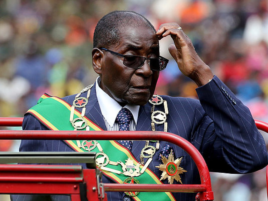 В Зимбабве тысячи жителей вышли на марш за отставку Мугабе (ВИДЕО)
