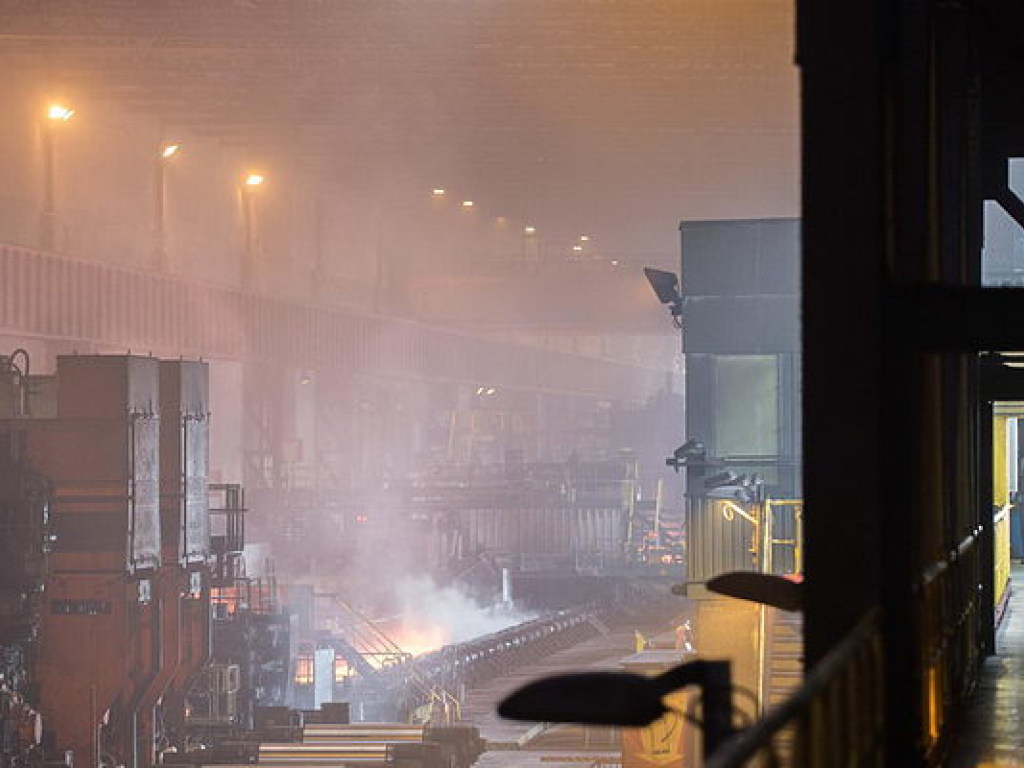 На металлургическом заводе компании, приватизировавшей &#171;Криворожсталь&#187;, произошел взрыв