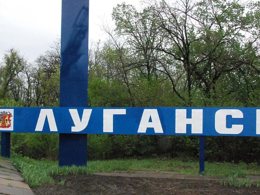 В Луганск зашла военная колонна из Донецка (ВИДЕО)
