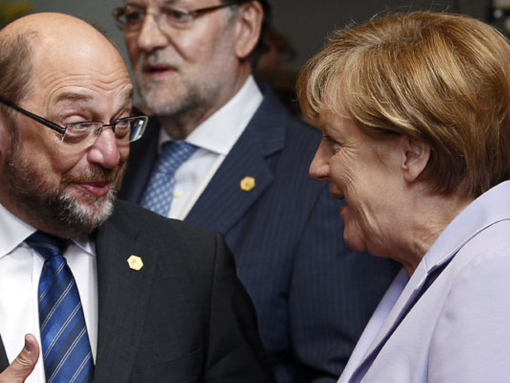Меркель и Шульц провели первые коалиционные переговоры