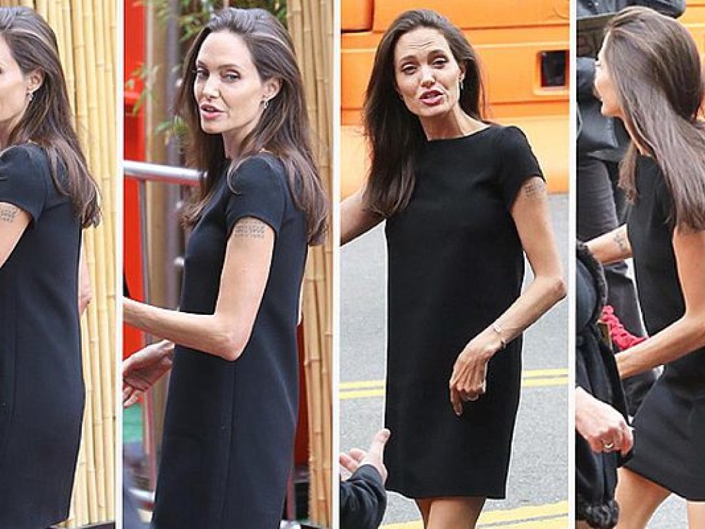 Анджелина Джоли весит меньше 11-летней дочери &#8212; СМИ