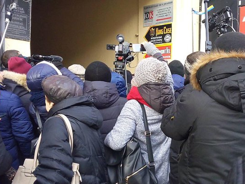В центре Киева в связи с судом над Саакашвили сконцентрировано большое количество правоохранителей (ФОТО)