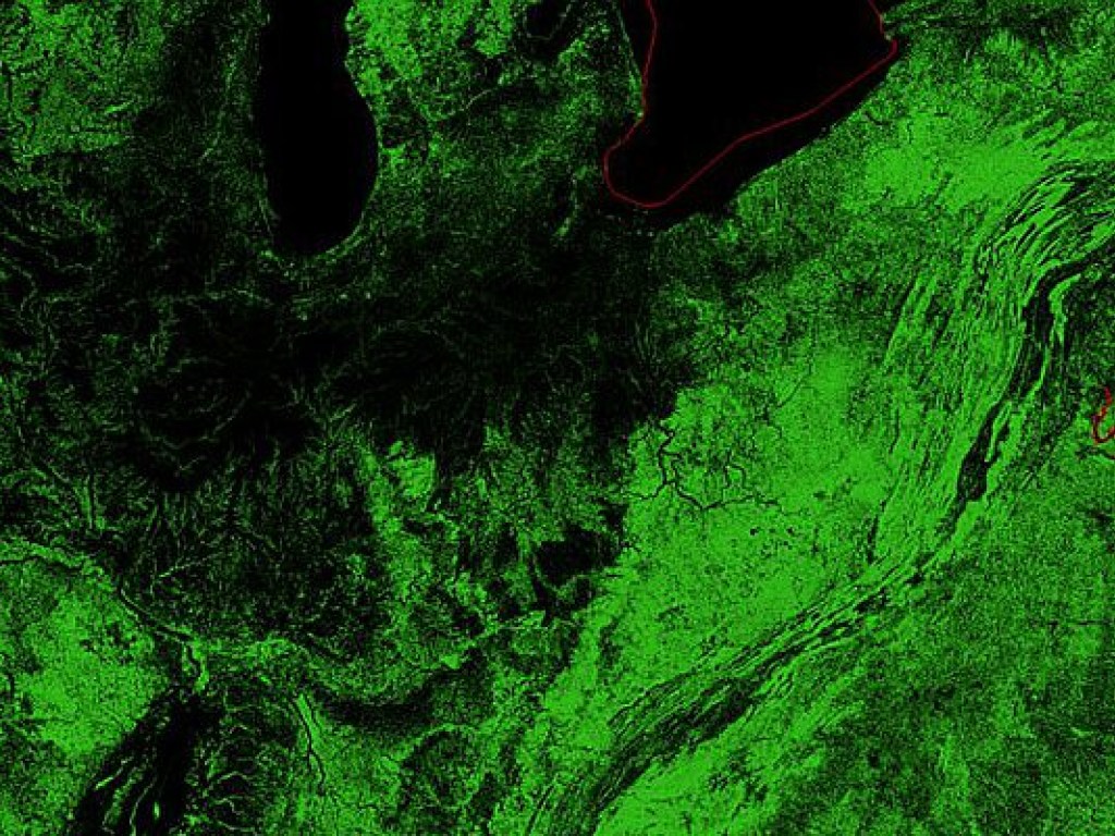 Для американцев составили яркую интерактивную карту лесов и равнин (ФОТО, ВИДЕО)