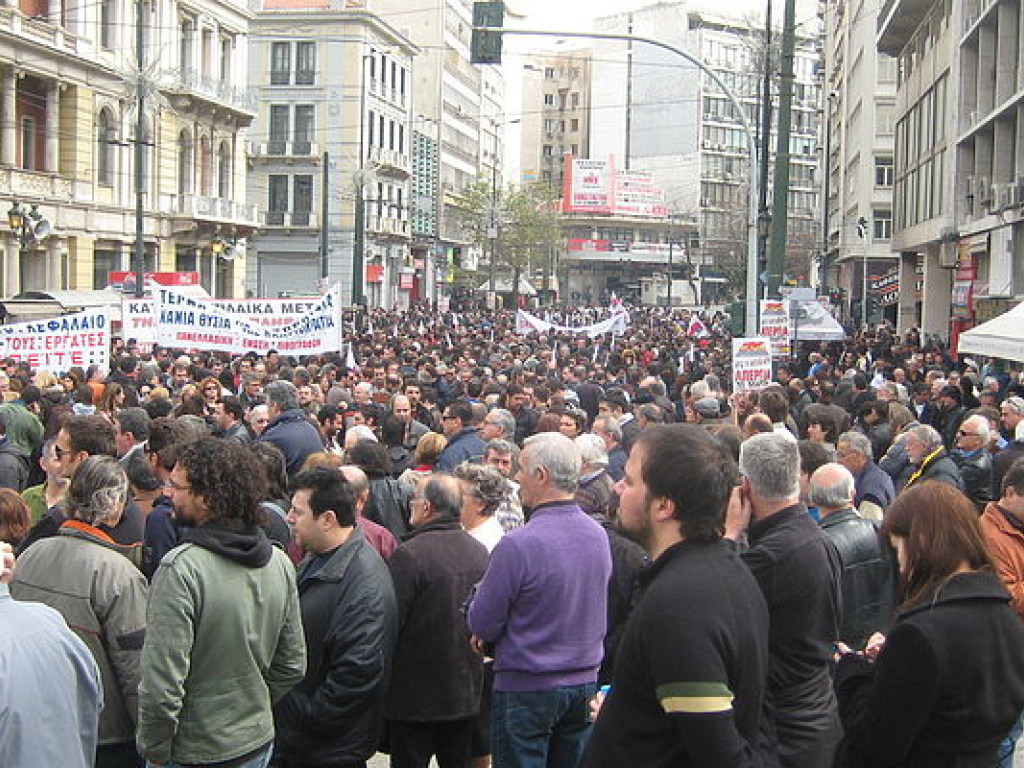 В Греции началась  всеобщая забастовка