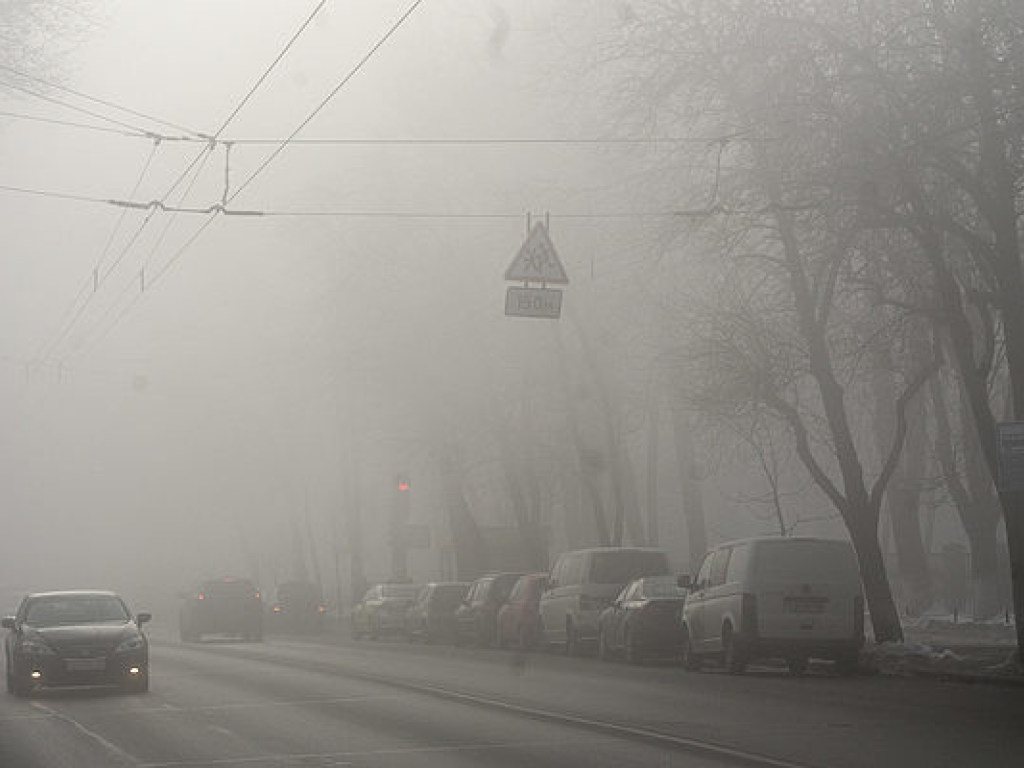 В Киеве до конца суток сохранится туман