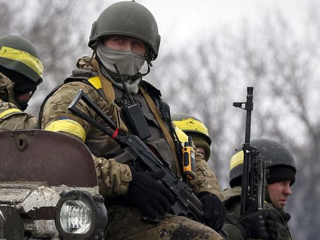 За сутки в зоне проведения АТО погиб один украинский военный