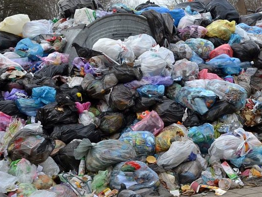 В КГГА объяснили, почему из столичных дворов уже несколько дней не вывозят мусор (ФОТО)