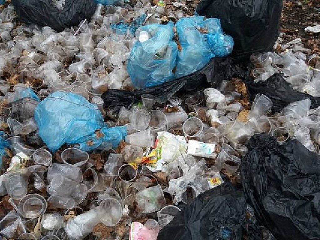 В Кропивницком обнаружена незаконная свалка пластиковой тары (ФОТО)
