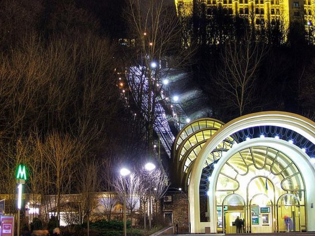 Киевский фуникулер будет на реконструкции с августа по декабрь 2018 года