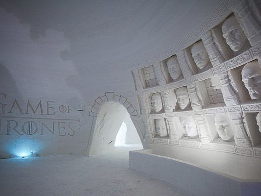 В Лапландии открыли ледяной отель по мотивам «Игры престолов» (ФОТО)