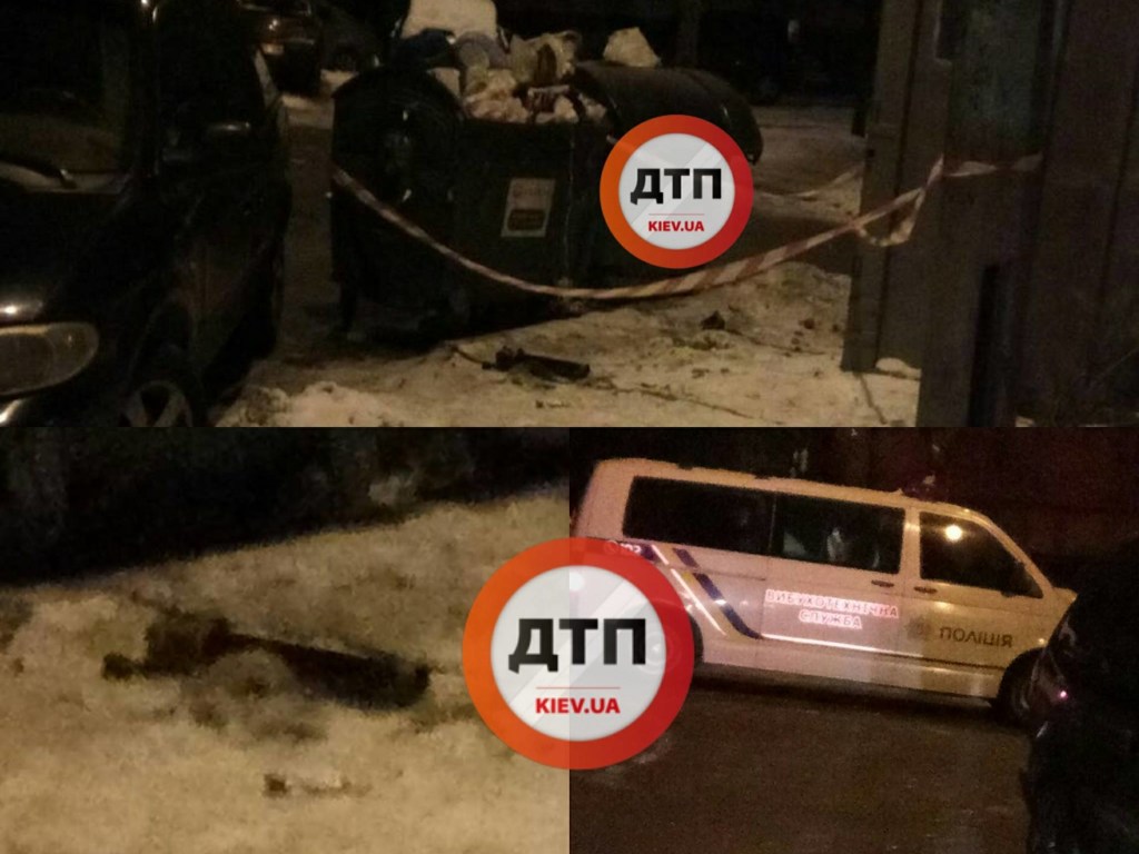 В Соломенском районе Киева в мусорном баке нашли боевой фугас (ФОТО)