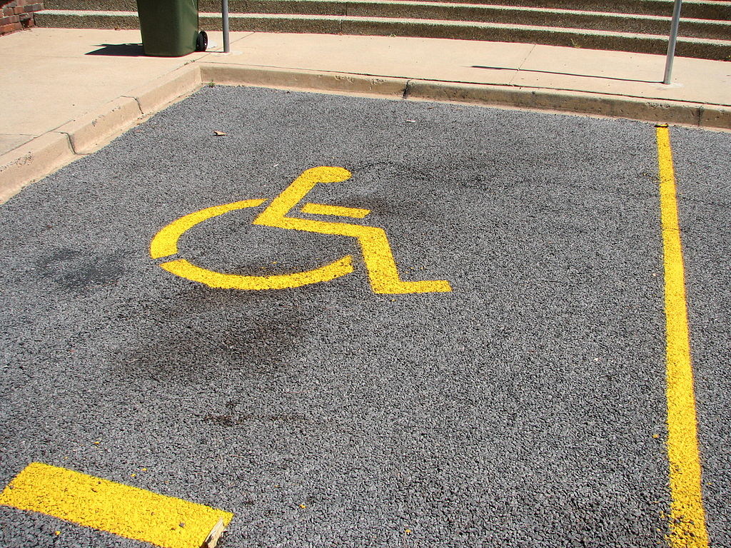 В Луцке появились необычные парковочные знаки для инвалидов (ФОТО)