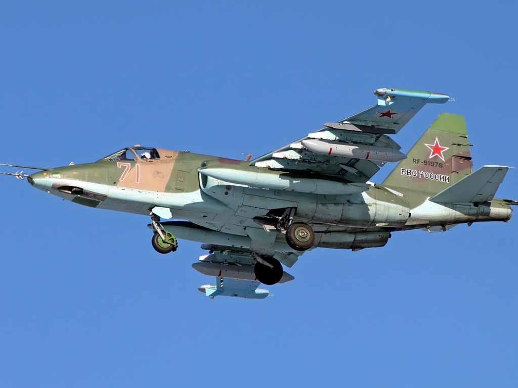 На севере Сирии сбили российский военный самолет Су-25 (ВИДЕО)