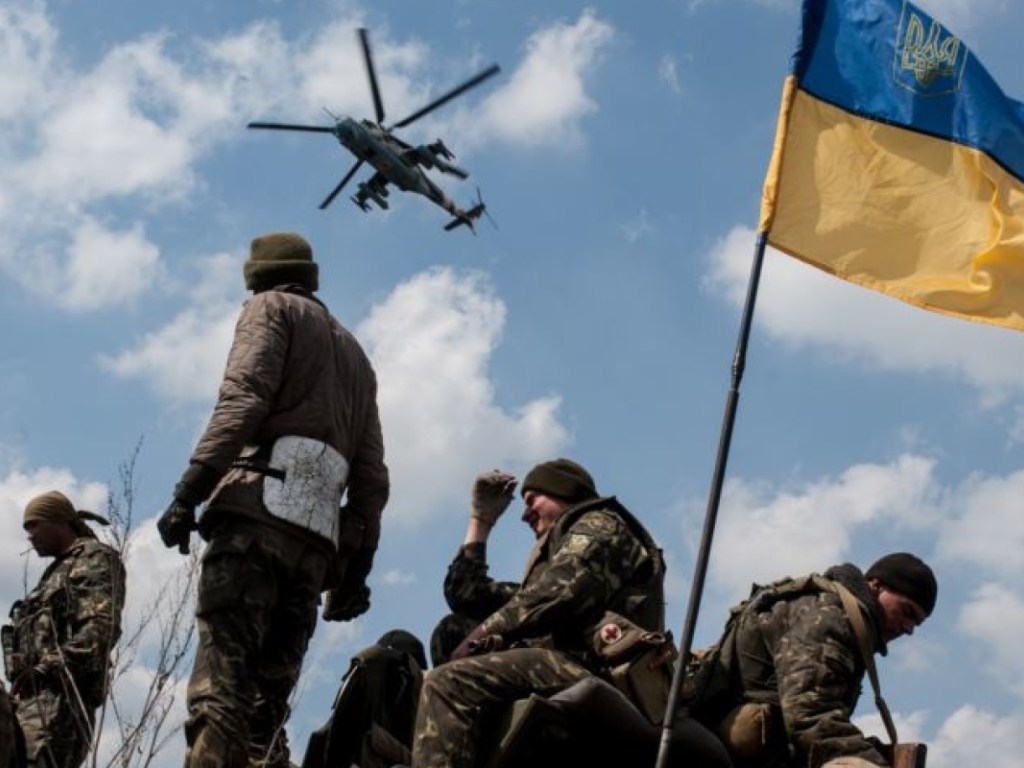 Украинских военных обстреляли на Приазовье и Луганском направлении