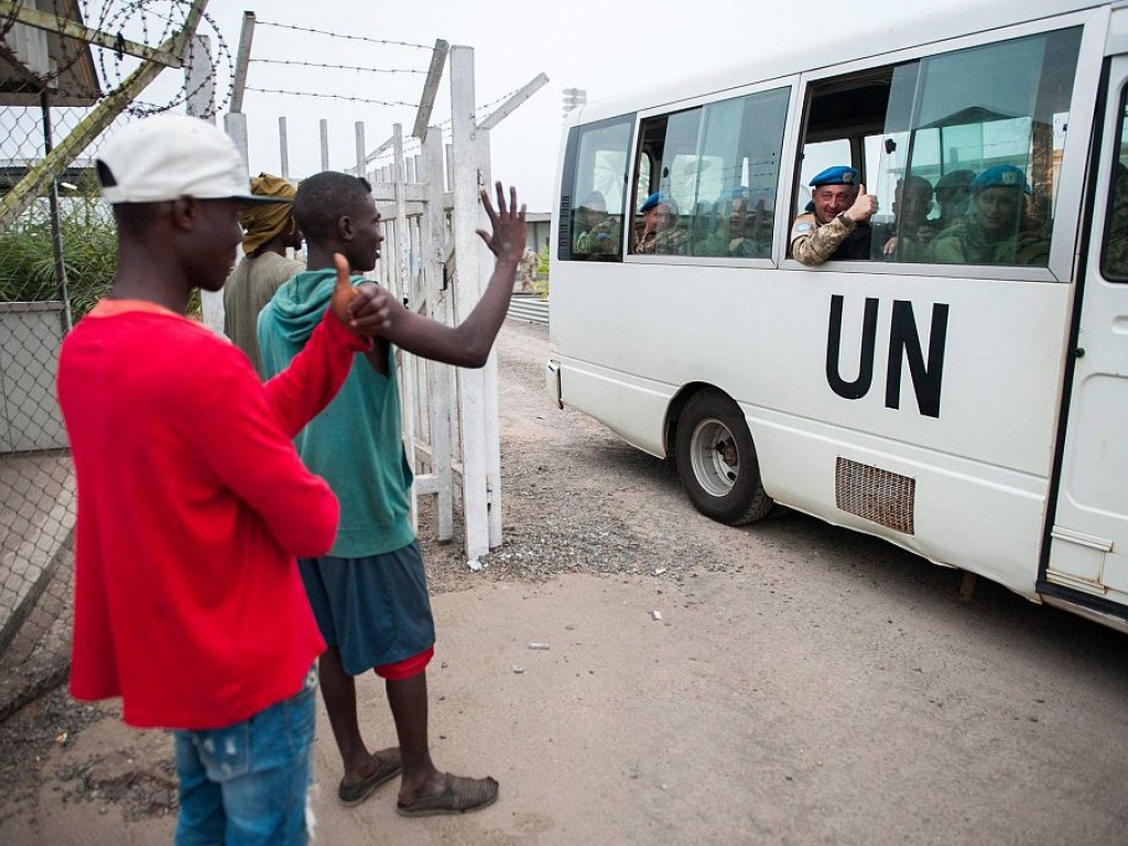 Украинские миротворцы после 14-летней миссии в Либерии возвращаются домой