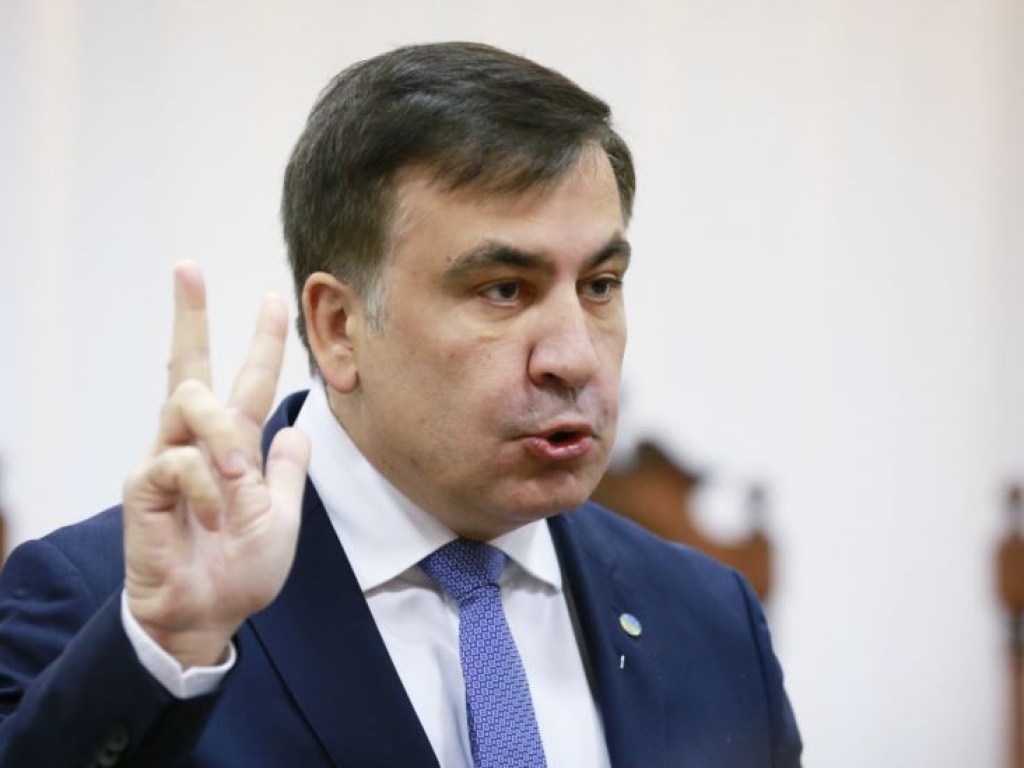 Появилось первое видео с Саакашвили в Польше после выдворения из Украины