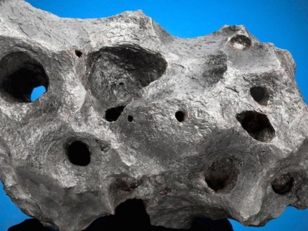 Редкий метеорит, который выглядит как инопланетная скульптура, продали по рекордной цене (ФОТО)
