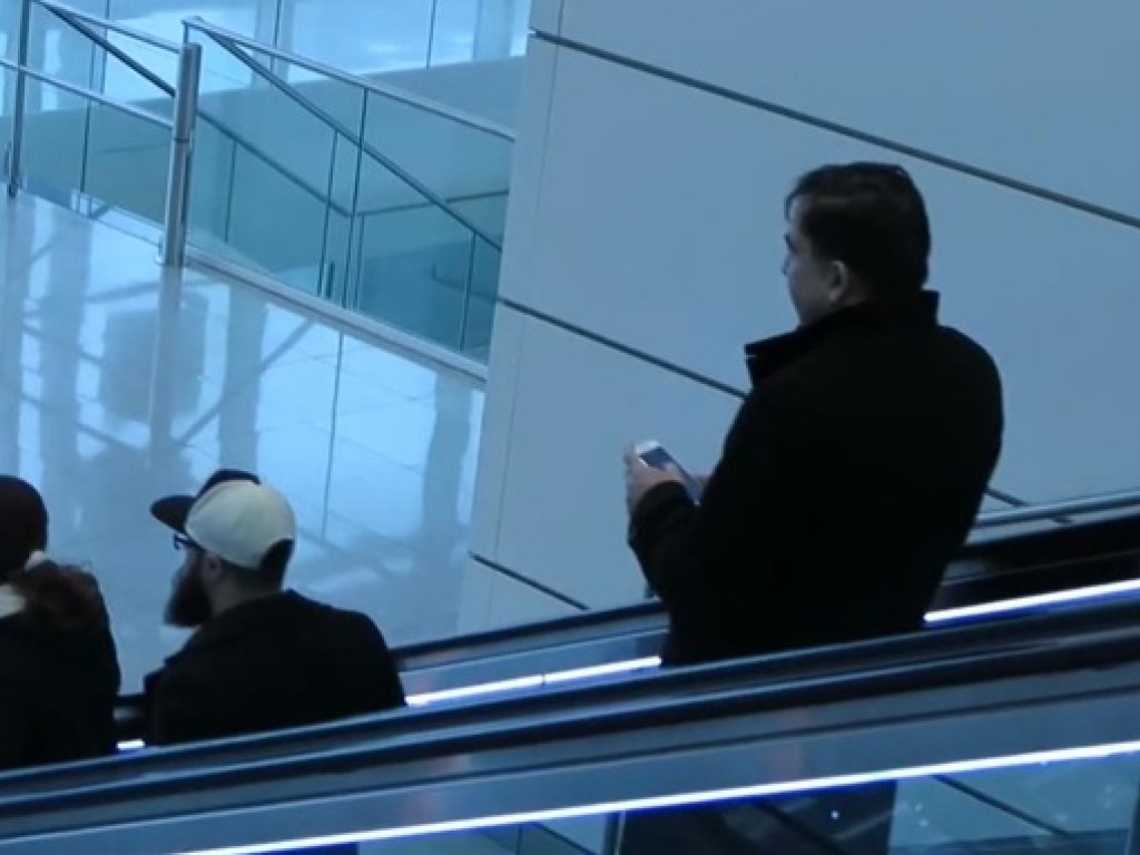 Саакашвили увидели в аэропорту Мюнхена (ФОТО)