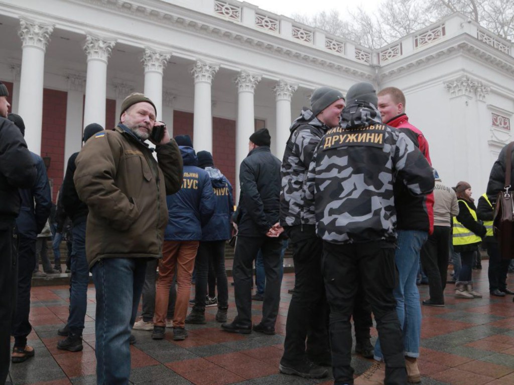 Труханов открыл сессию горсовета Одессы под аплодисменты соратников и крики «Ганьба» (ФОТО)
