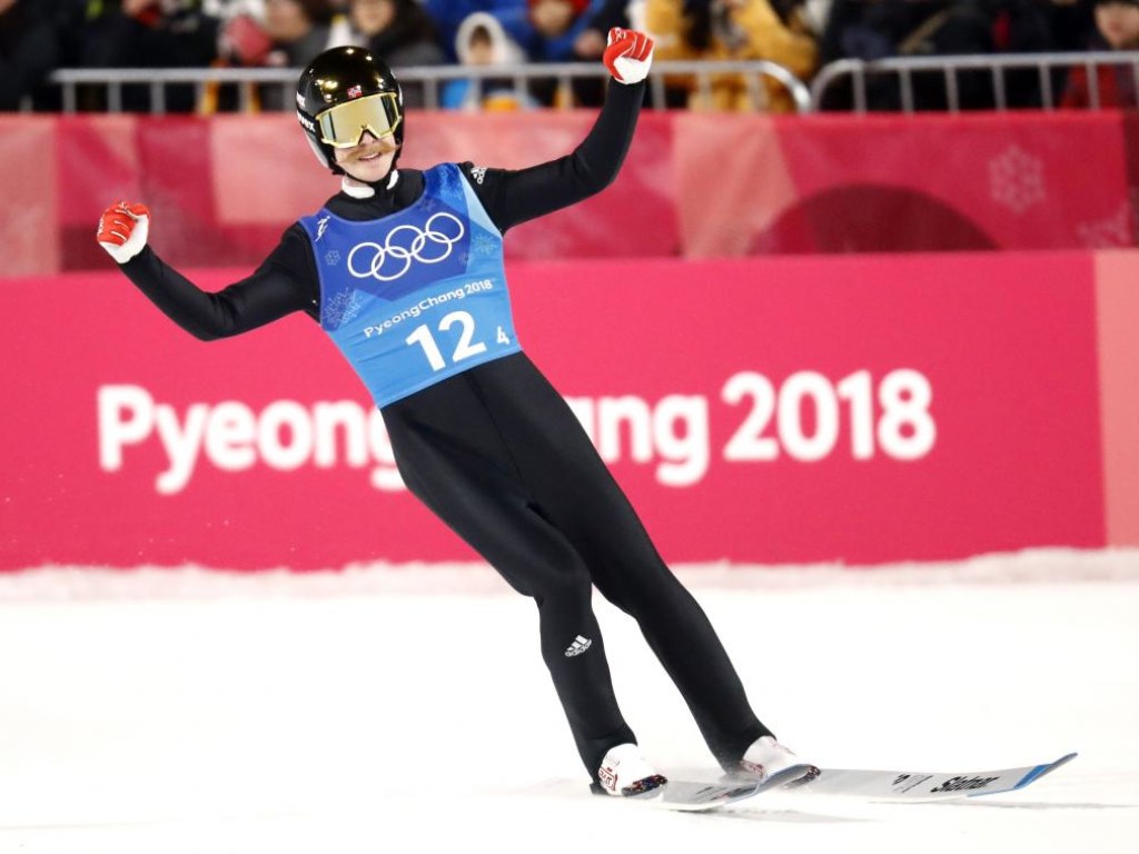 Команда Норвегии выиграла «золото» в прыжках с трамплина на Олимпиаде