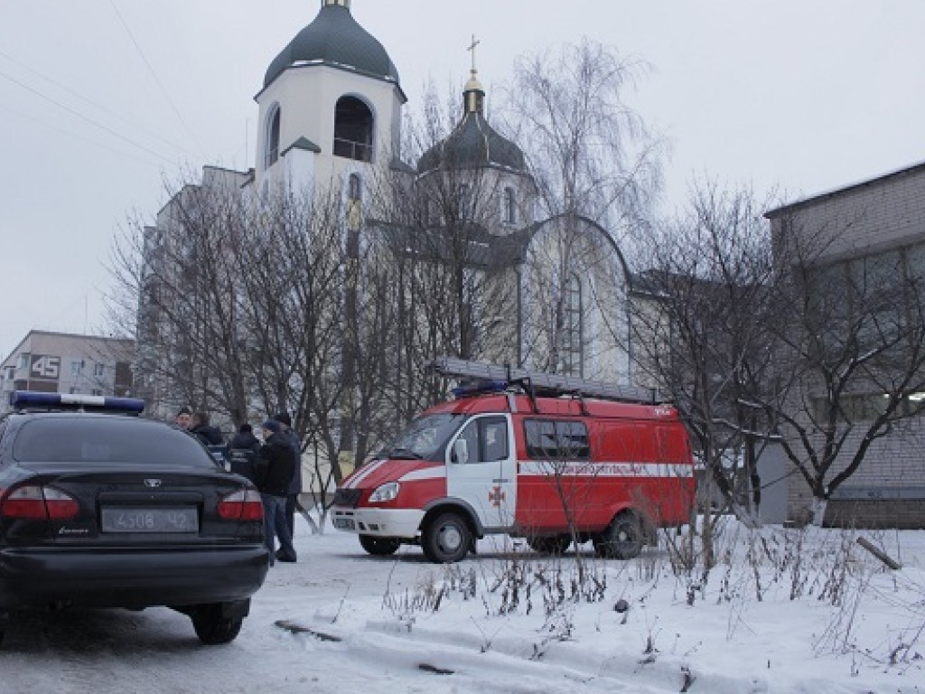 Житель Тернополя пытался совершить прыжок с церковной колокольни (ФОТО)