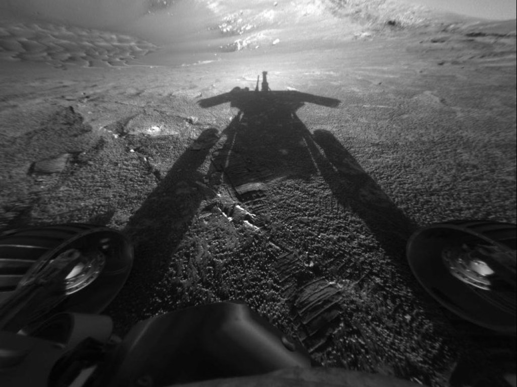 Марсоход Opportunity сделал свое первое селфи на Марсе (ФОТО)