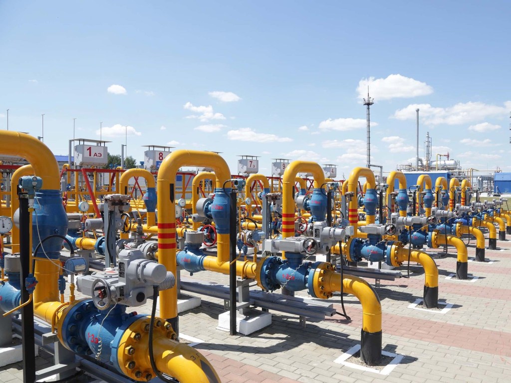 Наполненность ПХГ Украины газом уменьшилась до 33%