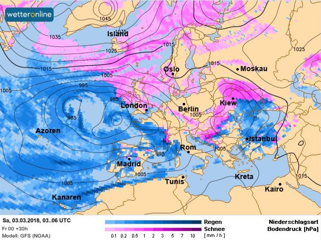 Синоптик: На выходных  еще один циклон существенно усложнит погоду в Украине (КАРТА)