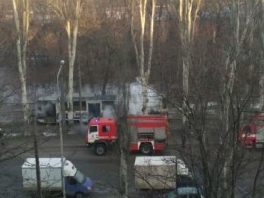 В Запорожье загорелся трамвай (ФОТО)