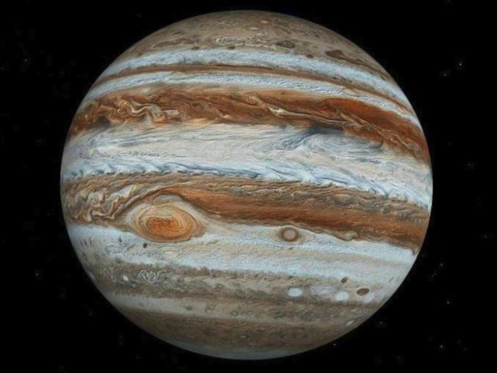 В NASA показали, как выглядит буря на Юпитере (ФОТО)