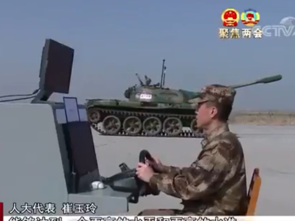 Китай начал производство беспилотных танков (ФОТО)